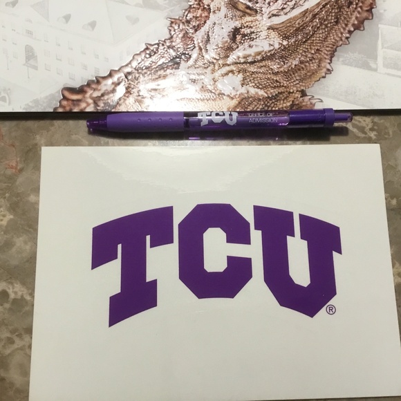 TCU Horned Frogs- Brochure, Ink Pen, Cut Out & Sticker - Picture 10 of 13